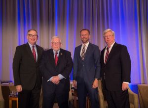 Troutman Sanders' David Dantzler, the SEC's Marshall Gandy, Travis Correll, and NAFER President Greg Hays