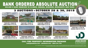 Bankruptcy Auction of Bank Branch Buildings