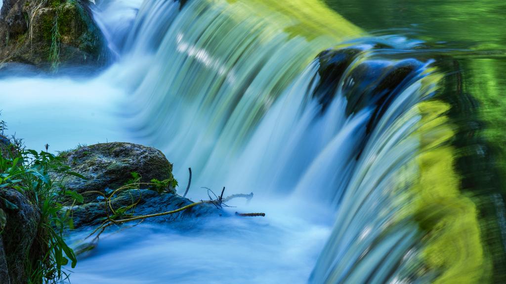 Small waterfall